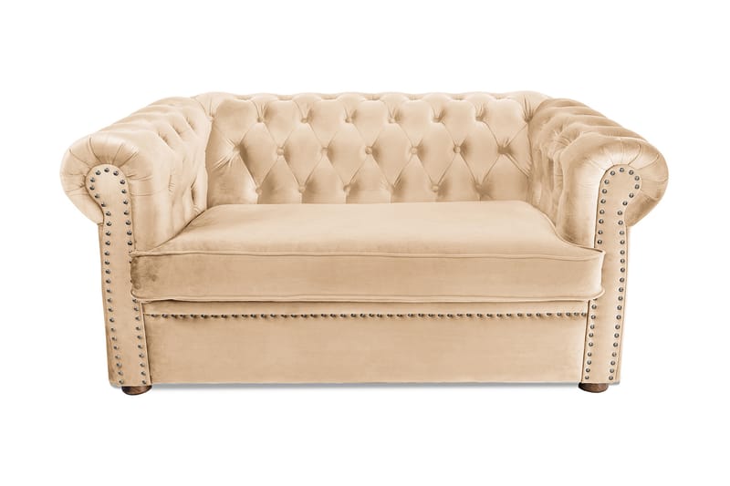 Chesterfield Deluxe Sovesofa 2-seters - Møbler - Sofaer - Sovesofaer - 2 seters sovesofa