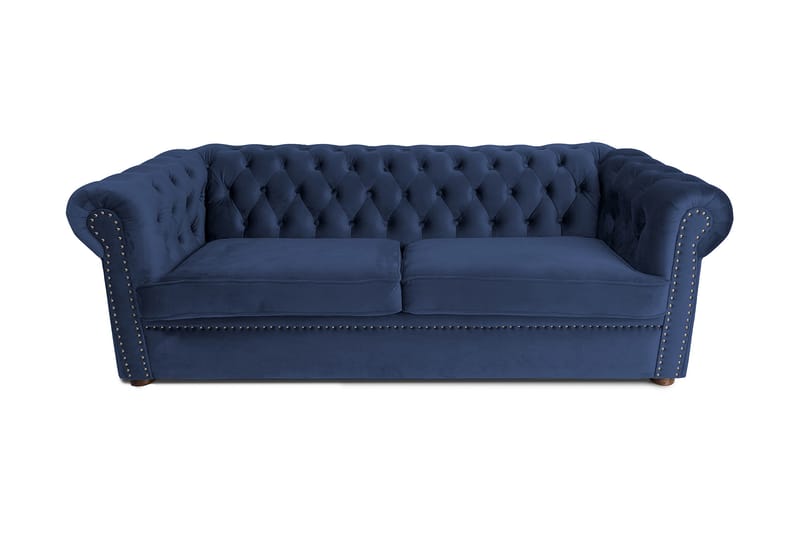 Chesterfield Deluxe Sovesofa 3-seters - Møbler - Sofaer - Sovesofaer - 3 seters sovesofa