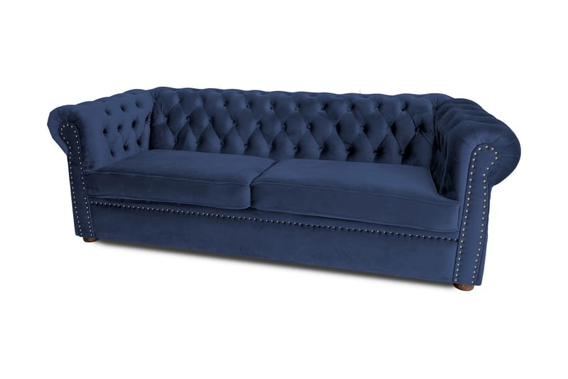 Chesterfield Deluxe Sovesofa 3-seters - Sovesofaer - 3 seters sovesofa