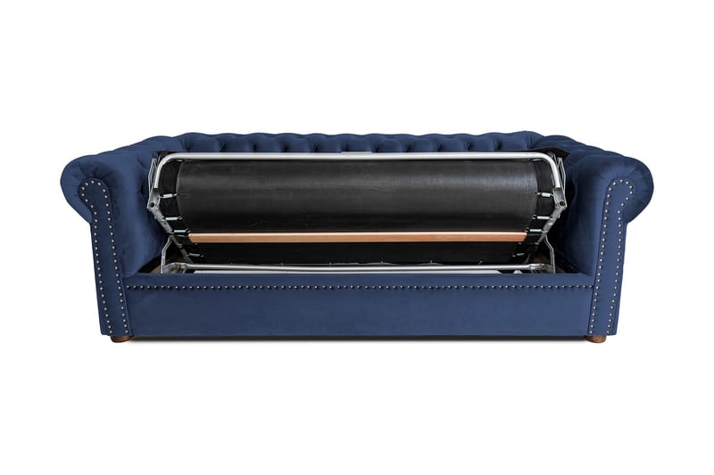 Chesterfield Deluxe Sovesofa 3-seters - Møbler - Sofaer - Sovesofaer - 3 seters sovesofa