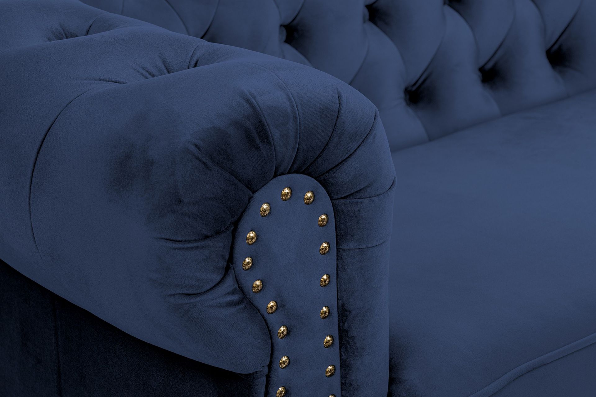 Chesterfield Deluxe Sovesofa 3-seters - Møbler - Sofaer - Sovesofaer - 3 seters sovesofa