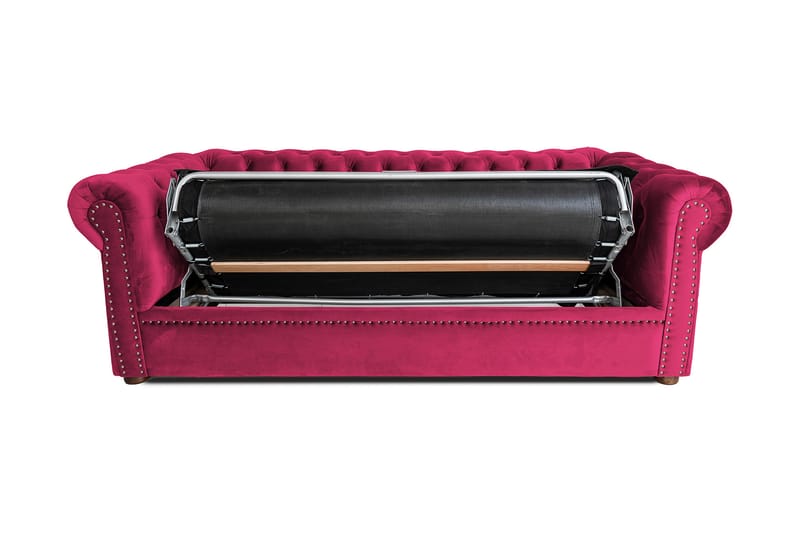 Chesterfield Deluxe Sovesofa 3-seters - Møbler - Sofaer - Sovesofaer - 3 seters sovesofa