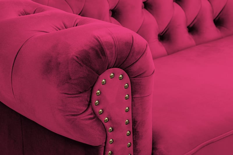 Chesterfield Deluxe Sovesofa 3-seters - Møbler - Sofaer - Sovesofaer - 3 seters sovesofa