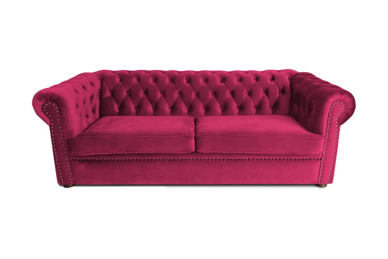 Chesterfield Deluxe Sovesofa 3-seters - Møbler - Sofaer - Sovesofaer - 3 seters sovesofa