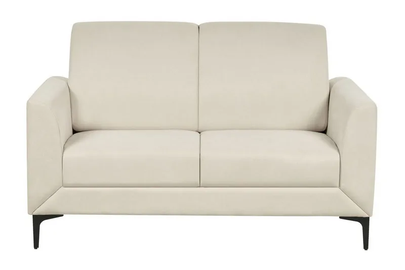 Chet Sofa 2-seter, Beige/Svart