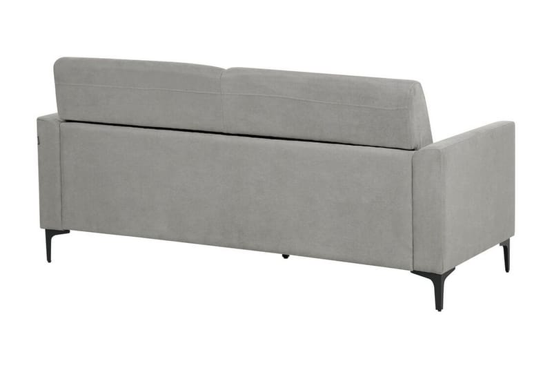 Chet Sofa 3-seter - Grå/Svart - Møbler - Sofaer - Sofa 3 seter