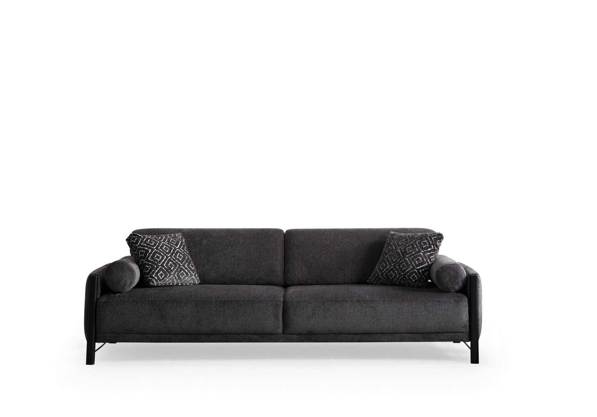 Childress 3-seters sofa Chenille - Grå