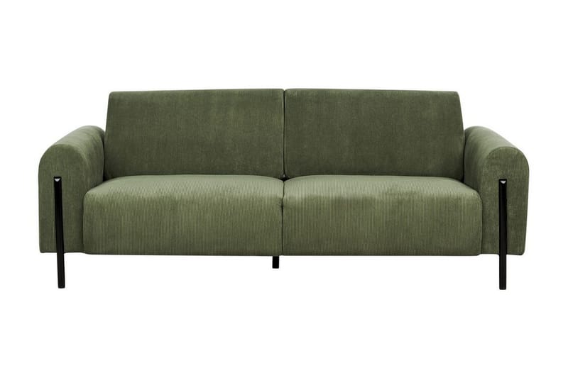 Christa Sofa 3-seter - Grønn/Svart - Møbler - Sofaer - Sofa 3 seter