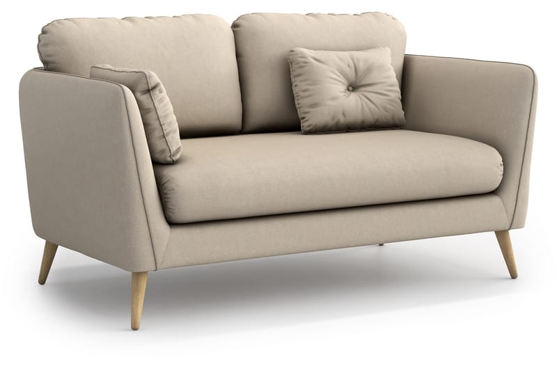 Claravik 2-seter Sofa - Beige - 2 seter sofa