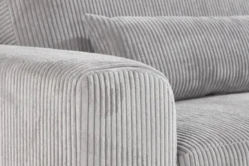Copenhagen 4-seters Manchestersofa - Lys grå - Møbler - Sofaer - 4 seter sofa