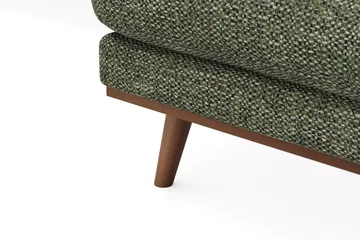 Copenhagen Premium 5-personers Venstrevendt U-formet Dyb Sofa med Divan og Chaiselong i Chenille - Grøn - Møbler - Sofaer - U-sofa