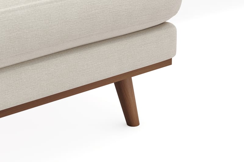 Copenhagen Premium 5-personers Venstrevendt U-formet Dyb Sofa med Divan og Chaiselong i Stof - Lys beige - Møbler - Sofaer - U-sofa