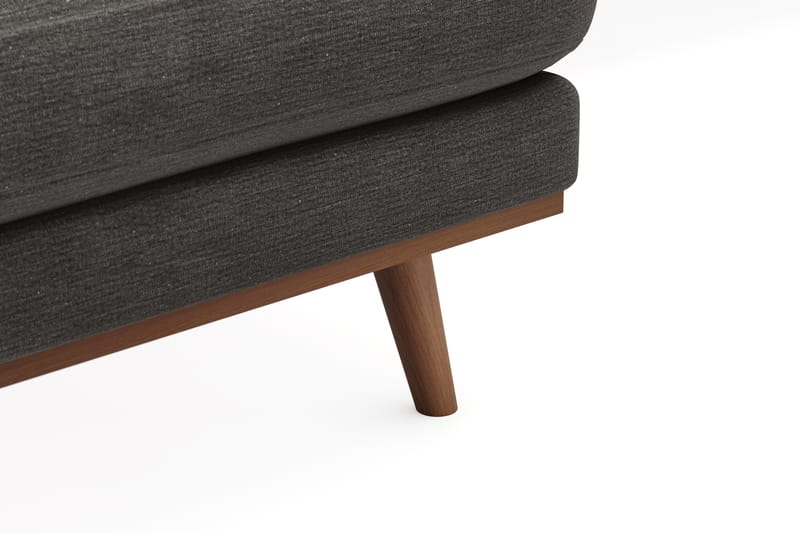 Copenhagen Premium 5-personers Venstrevendt U-formet Dyb Sofa med Divan og Chaiselong i Stof - Mørkegrå - Møbler - Sofaer - U-sofa