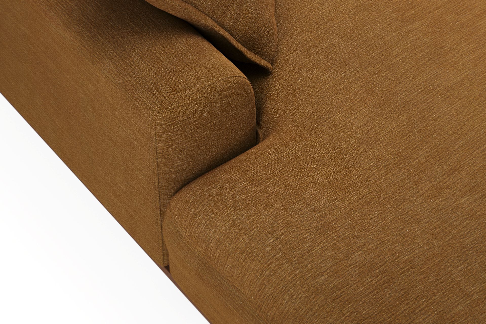 Copenhagen Premium 5-personers Venstrevendt U-formet Dyb Sofa med Divan og Chaiselong i Stof - Sennepsgul - Møbler - Sofaer - U-sofa
