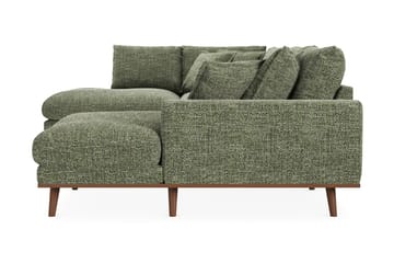 Copenhagen Premium 5-personers Venstrevendt U-formet Dyb Sofa med Divan og Chaiselong i Chenille