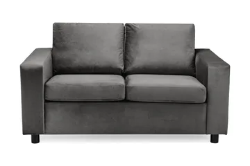 Crazy 2-seters Fløyelssofa - Mørkegrå - Møbler - Sofaer - Fløyel sofaer