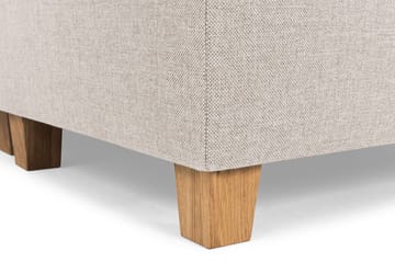 Crazy 4-seters Høyrevendt U-formet Large Sofa med Divan og Sjeselong i Stoff - Beige - Møbler - Sofaer - U-sofa