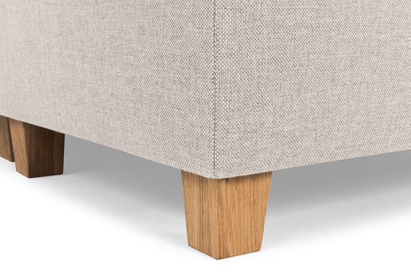 Crazy 4-seters Høyrevendt U-formet Large Sofa med Divan og Sjeselong i Stoff - Beige - Møbler - Sofaer - U-sofa