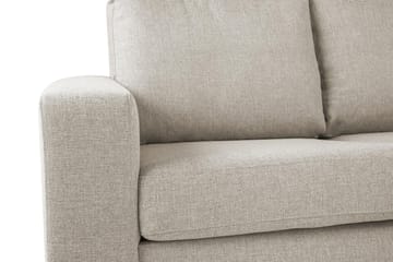 Crazy 4-seters Høyrevendt U-formet Large Sofa med Divan og Sjeselong i Stoff - Beige - Møbler - Sofaer - U-sofa