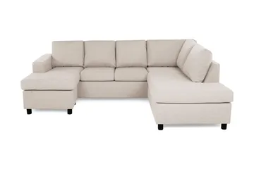 Runde svarte ben Crazy,Svart - Beige