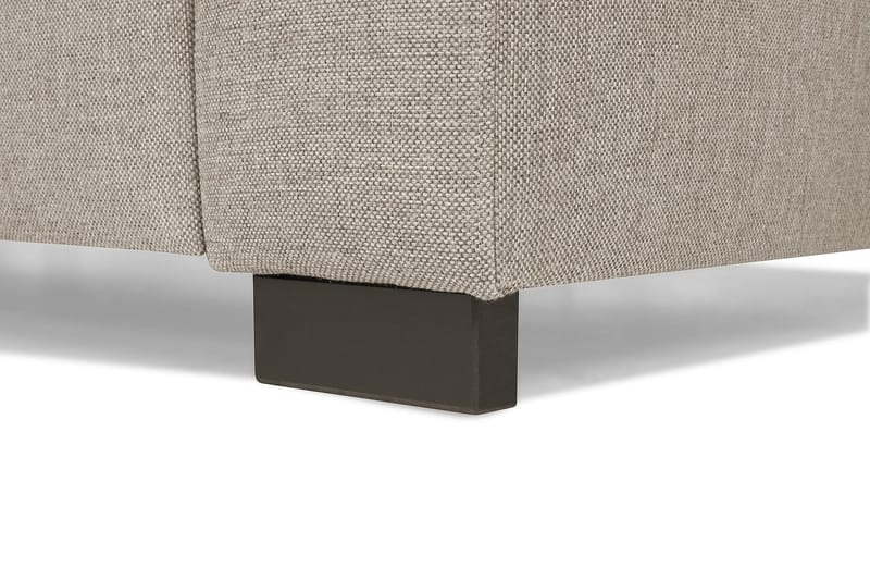 Crazy 4-seters Venstrevendt U-formet Large Sofa med Divan og Sjeselong i Stoff - Beige - Møbler - Sofaer - U-sofa