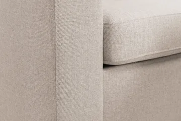 Crazy 5-seters Høyrevendt U-formet X-Large Sofa med Divan og Sjeselong i Stoff - Beige - Møbler - Sofaer - U-sofa