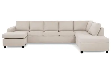 Runde svarte ben Crazy,Svart - Beige