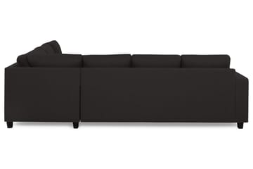 Crazy 5-seters Vendbar L-formet Large Hjørnesofa i Stoff - Antrasitt - Møbler - Sofaer - Hjørnesofa