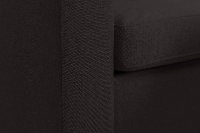 Crazy 5-seters Vendbar L-formet Large Hjørnesofa i Stoff - Antrasitt - Møbler - Sofaer - Hjørnesofa