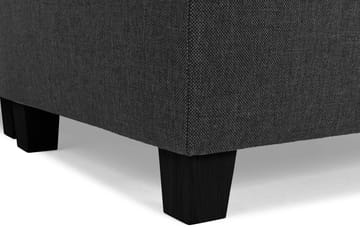 Crazy 5-seters Vendbar L-formet Large Hjørnesofa i Stoff - Antrasitt - Møbler - Sofaer - Hjørnesofa