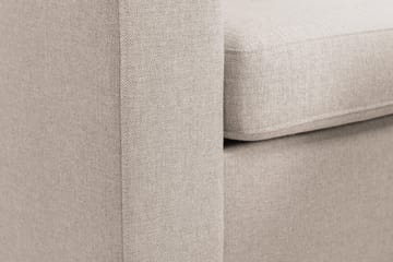 Crazy 5-seters Vendbar L-formet Large Hjørnesofa i Stoff - Beige - Møbler - Sofaer - Hjørnesofa