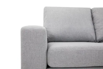Crazy 5-seters Vendbar L-formet Large Hjørnesofa i Stoff - Grå - Møbler - Sofaer - Hjørnesofa