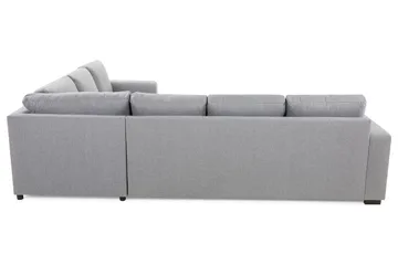 Crazy 5-seters Vendbar L-formet Large Hjørnesofa i Stoff - Grå - Møbler - Sofaer - Hjørnesofa