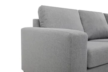 Crazy 5-seters Vendbar L-formet Large Hjørnesofa i Stoff - Grå - Møbler - Sofaer - Hjørnesofa