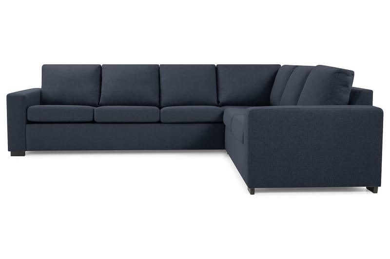 Crazy 5-seters Vendbar L-formet Large Hjørnesofa i Stoff - Mørkeblå - Møbler - Sofaer - Hjørnesofa