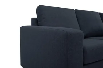 Crazy 5-seters Vendbar L-formet Large Hjørnesofa i Stoff - Mørkeblå - Møbler - Sofaer - Hjørnesofa
