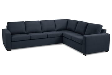Crazy 5-seters Vendbar L-formet Large Hjørnesofa i Stoff - Mørkeblå - Møbler - Sofaer - Hjørnesofa
