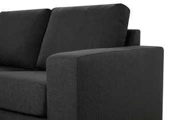 Crazy 5-seters Vendbar L-formet Large Hjørnesofa i Stoff - Mørkegrå - Møbler - Sofaer - Hjørnesofa