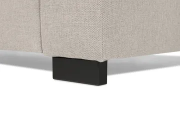 Crazy 6-seters Vendbar L-formet X-Large Hjørnesofa i Stoff - Beige - Møbler - Sofaer - Hjørnesofa
