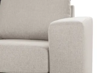 Crazy 6-seters Vendbar L-formet X-Large Hjørnesofa i Stoff - Beige - Møbler - Sofaer - Hjørnesofa