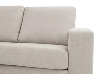 Crazy 6-seters Vendbar L-formet X-Large Hjørnesofa i Stoff - Beige - Møbler - Sofaer - Hjørnesofa