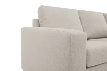 Crazy 6-seters Vendbar L-formet X-Large Hjørnesofa i Stoff - Beige - Møbler - Sofaer - Hjørnesofa