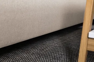 Crazy 6-seters Vendbar L-formet X-Large Hjørnesofa i Stoff - Beige - Møbler - Sofaer - Hjørnesofa