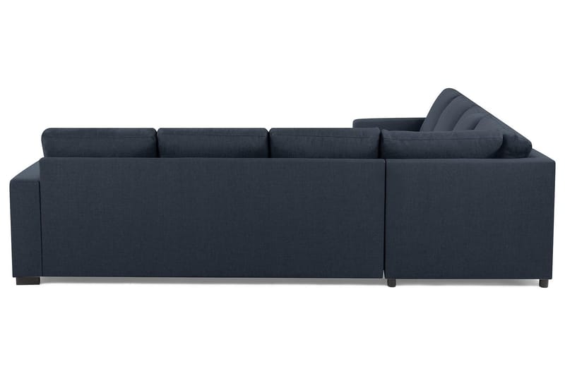 Crazy 6-seters Vendbar L-formet X-Large Hjørnesofa i Stoff - Mørkeblå - Møbler - Sofaer - Hjørnesofa