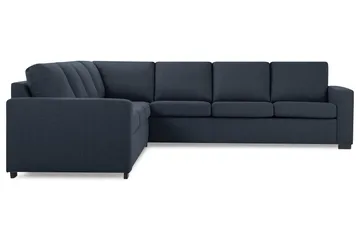 Crazy 6-seters Vendbar L-formet X-Large Hjørnesofa i Stoff - Mørkeblå - Møbler - Sofaer - Hjørnesofa