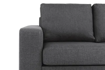 Crazy 6-seters Vendbar L-formet X-Large Hjørnesofa i Stoff - Mørkegrå - Møbler - Sofaer - Hjørnesofa