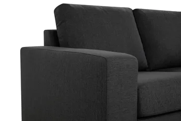 Crazy 6-seters Vendbar L-formet X-Large Hjørnesofa i Stoff - Mørkegrå - Møbler - Sofaer - Hjørnesofa