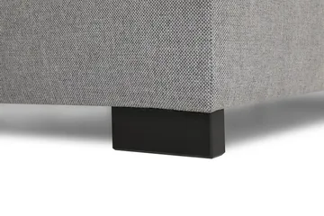 Crazy 6-seters Venstrevendt U-formet XX-Large Sofa med Divan og Sjeselong i Stoff - Grå - Møbler - Sofaer - U-sofa