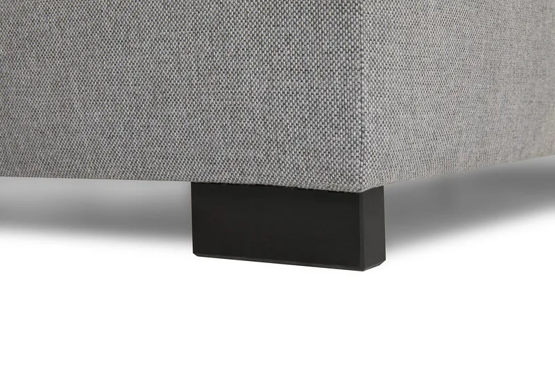 Crazy 6-seters Venstrevendt U-formet XX-Large Sofa med Divan og Sjeselong i Stoff - Grå - Møbler - Sofaer - U-sofa