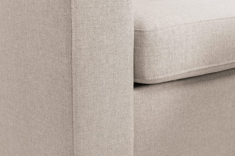 Crazy 7-seters vendbar L-formet ekstra ekstra stor hjørnesofa i stoff - Beige - Møbler - Sofaer - Hjørnesofa